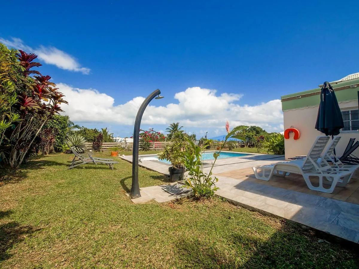 Villa Maison Oneway Avec Piscine, Jardin, Barbecue Sainte-Rose Guadeloupe